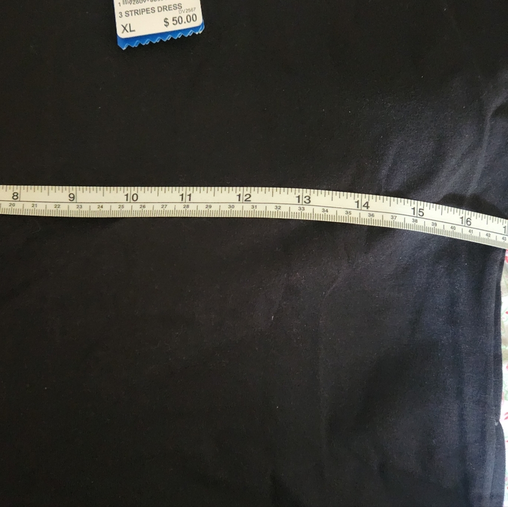 Adidas Ahtleisure Dress NWT Womens XL Stripes on Sleeve - Picture 11 of 11